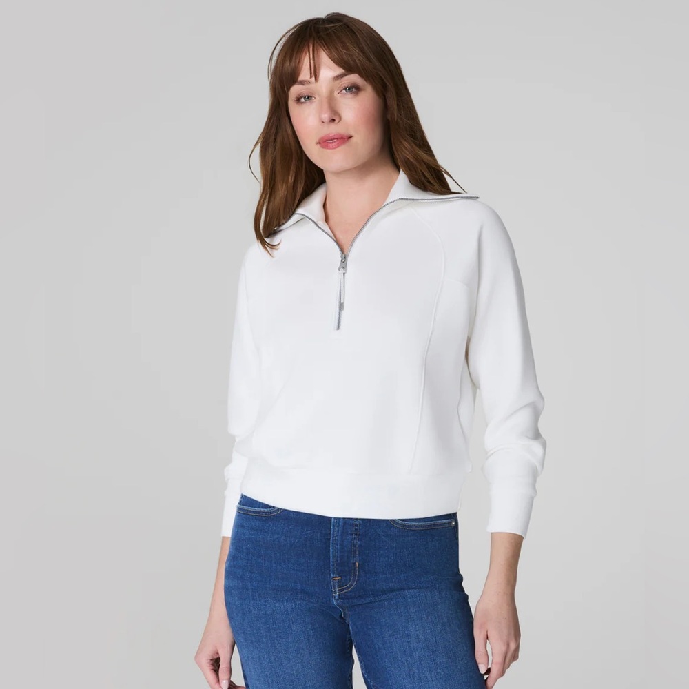 Spanx Air Essentials Half Zip Sweatshirt